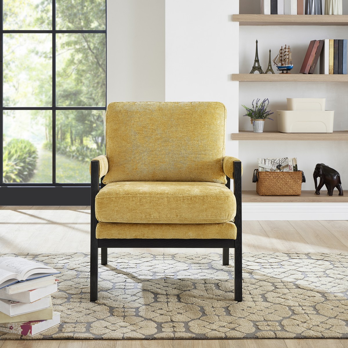 ARM CHAIR - YELLOW