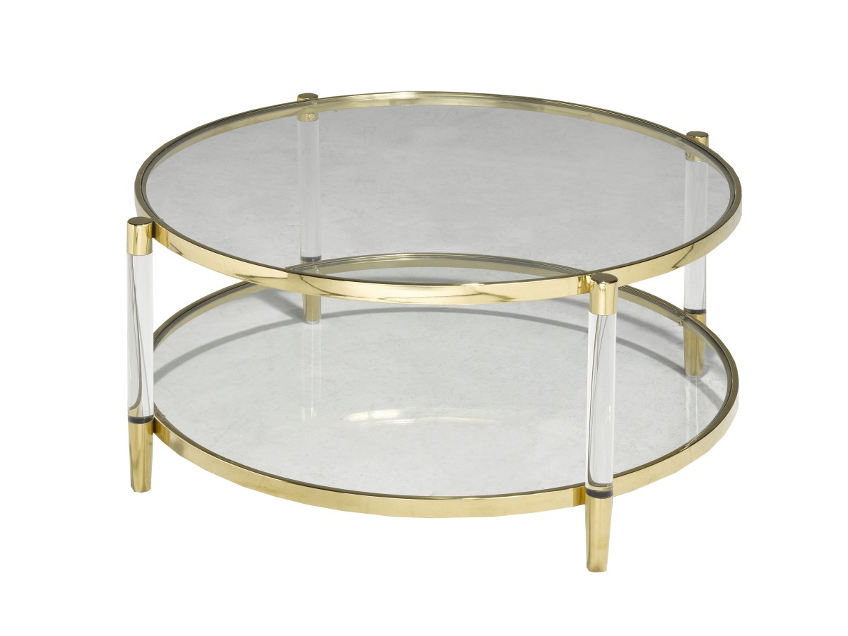 COFFEE TABLE - GOLD