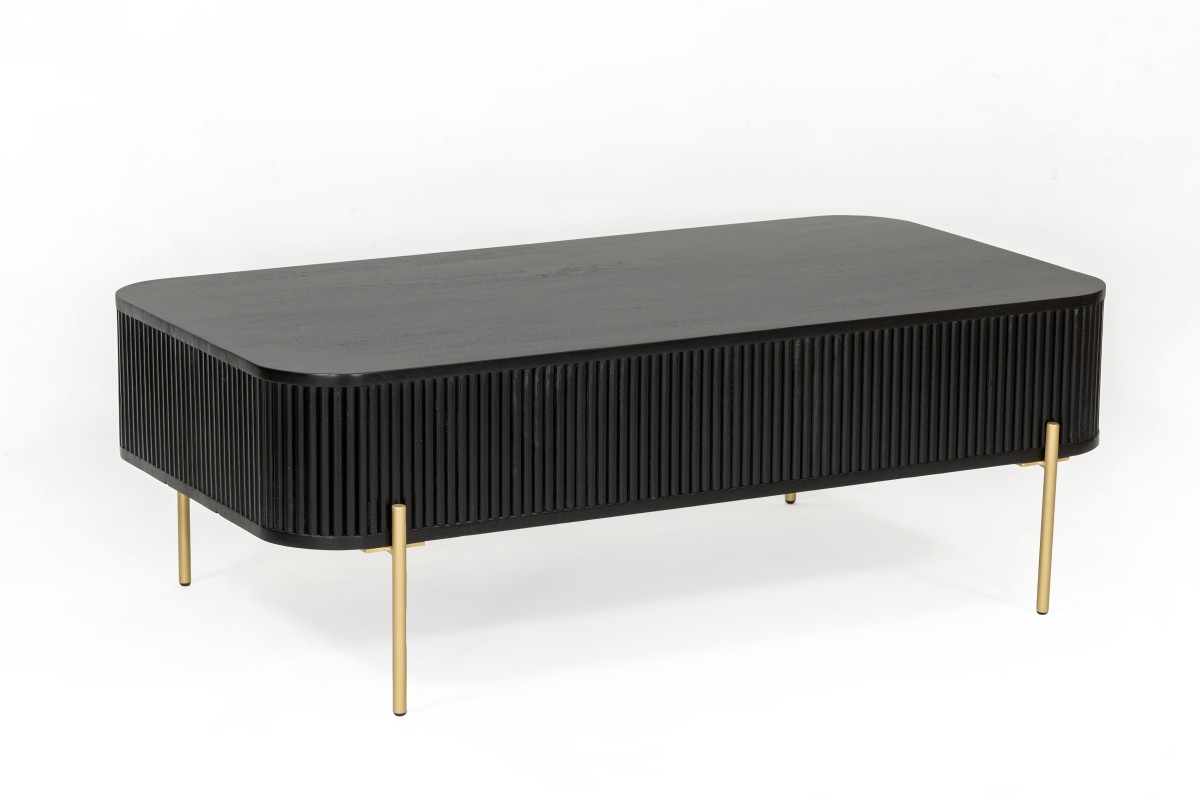 COFFEE TABLE, BLACK(OPEN BOX)