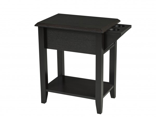 ACCENT TABLE - BLACK 