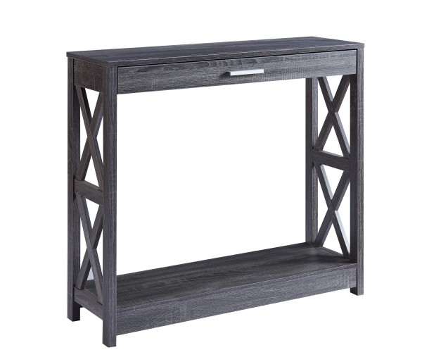 CONSOLE TABLE - GREY 