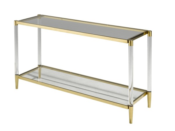 CONSOLE TABLE - GOLD