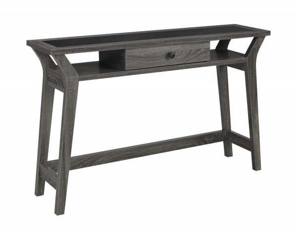 CONSOLE TABLE - GREY