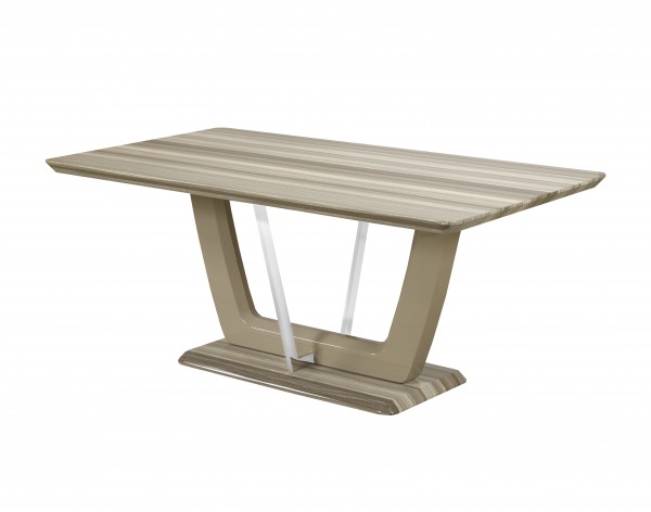 DINING TABLE -  BROWN/BEIGE