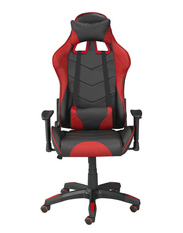 GAMING CHAIR - BLACK/RED (OPEN BOX)