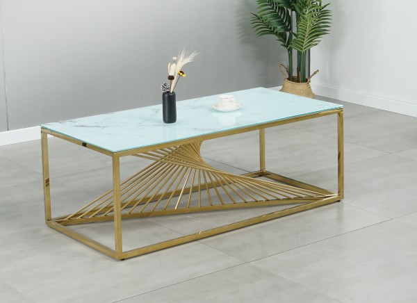COFFEE TABLE - GOLD
