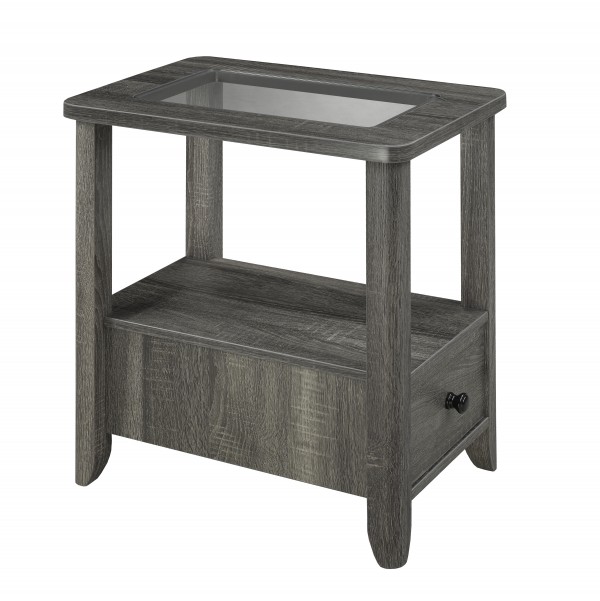 ACCENT TABLE - GREY
