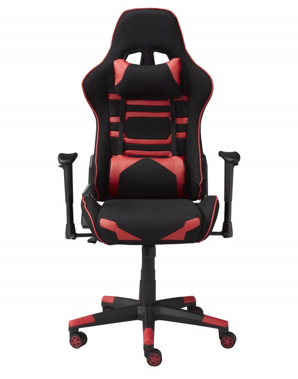 OFFICE CHAIR - BLACK/RED 