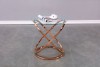 ACCENT TABLE - ROSE GOLD