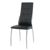 DINING CHAIR, SET OF 4 - BLACK