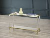 CONSOLE TABLE - GOLD