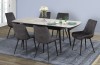 DINING TABLE - DARK GREY