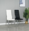 DINING CHAIR, SET OF 4 - BLACK