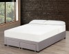 KING BED BASE - GREY 