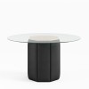54'' DINING TABLE - BLACK