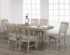 7-PIECE DINING SET - CHAMPAGNE