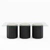 90'' DINING TABLE - BLACK