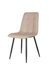 DINING CHAIR, SET OF 2, BEIGE