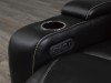 2-SEATER POWER HOME THEATRE - BLACK