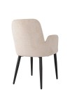 DINING CHAIR, SET OF 2 - BEIGE