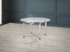 DINING TABLE - SILVER