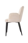 DINING CHAIR, SET OF 2 - BEIGE