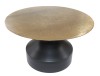 COFFEE TABLE - BLACK/GOLD