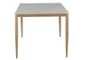 DINING TABLE - WHITE/GOLD