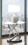 END TABLE - SILVER/BLACK